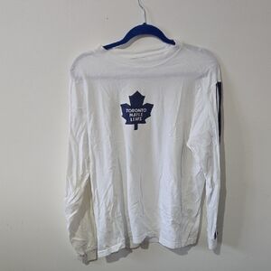 Men's M Reebok Toronto Maple Leafs  Long Sleeve T-shirt